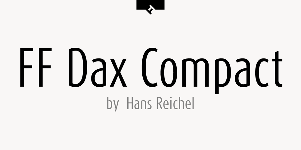 FF Dax Compact font