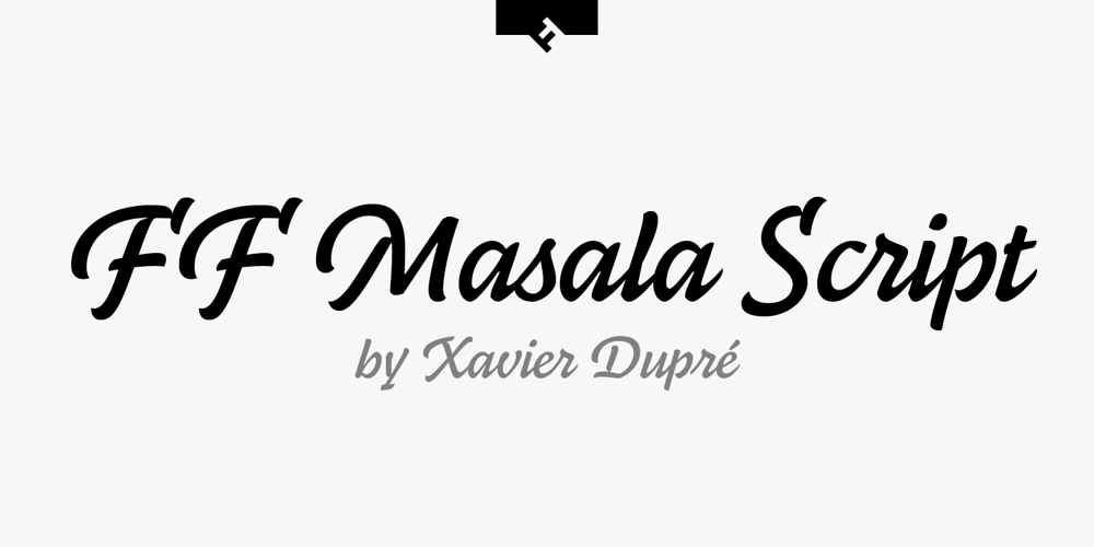 FF Masala Script font
