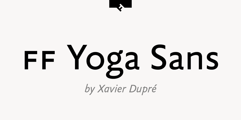FF Yoga Sans font