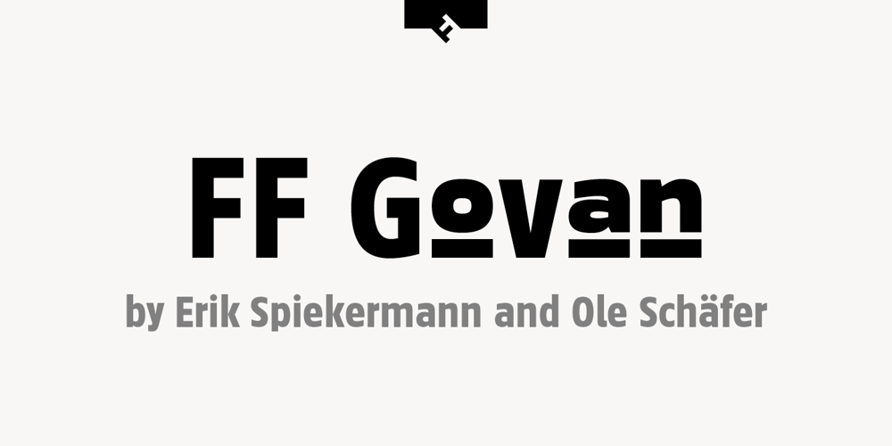 FF Govan font