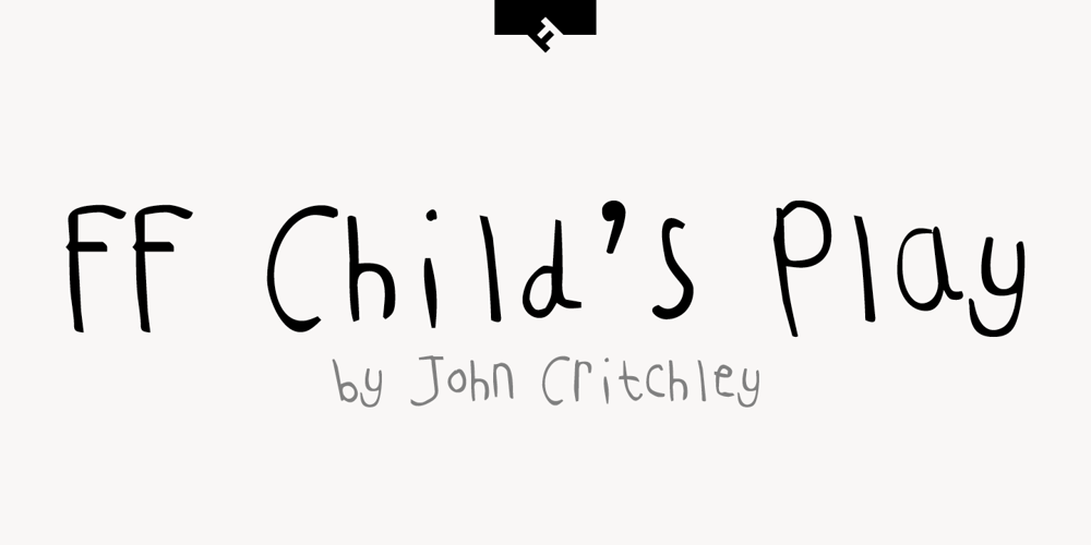 FF Child’s Play font