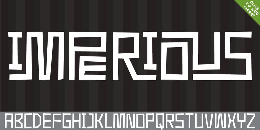 Imperious font