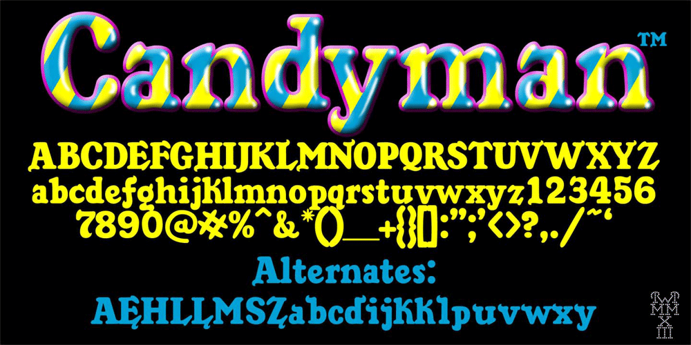 Candyman font