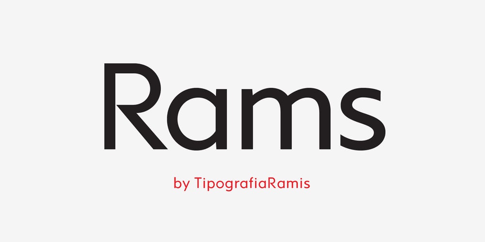Rams font