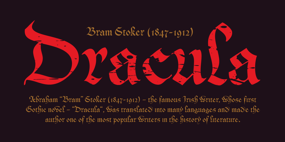 Cal Gothic Bastard font