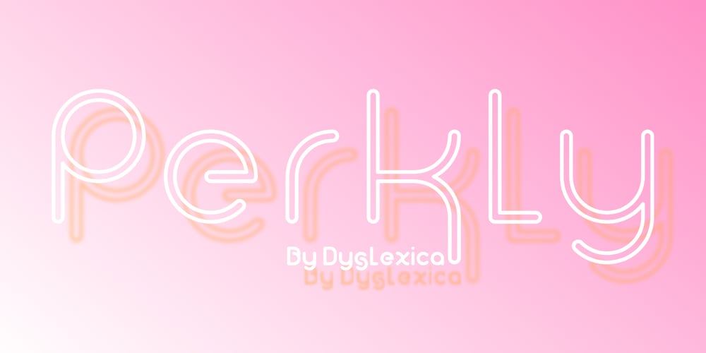 Perkly font