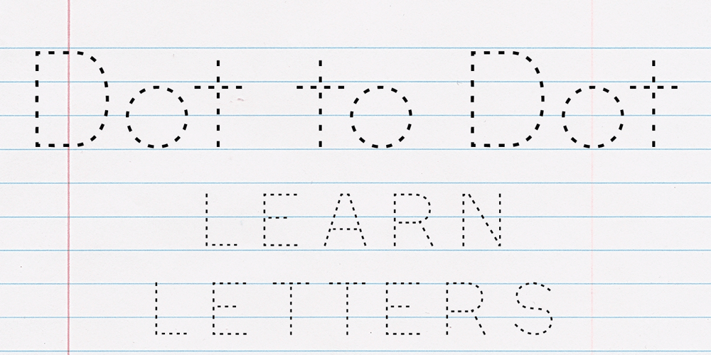 Dot To Dot font