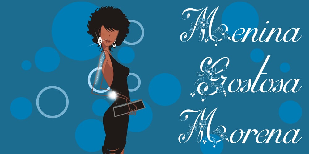 Menina Gostosa font