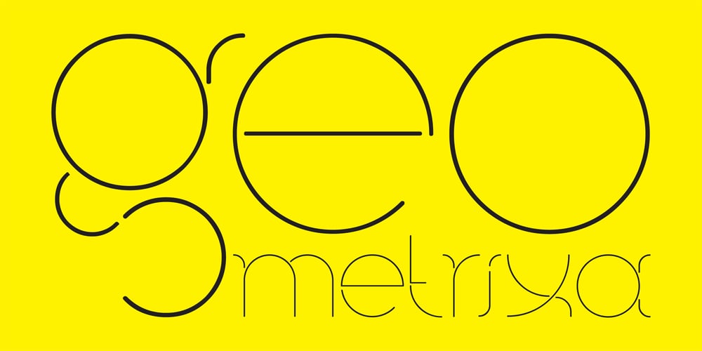 MB GEOMETRIXA font