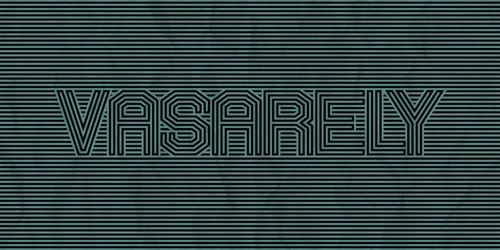 Vasarely font