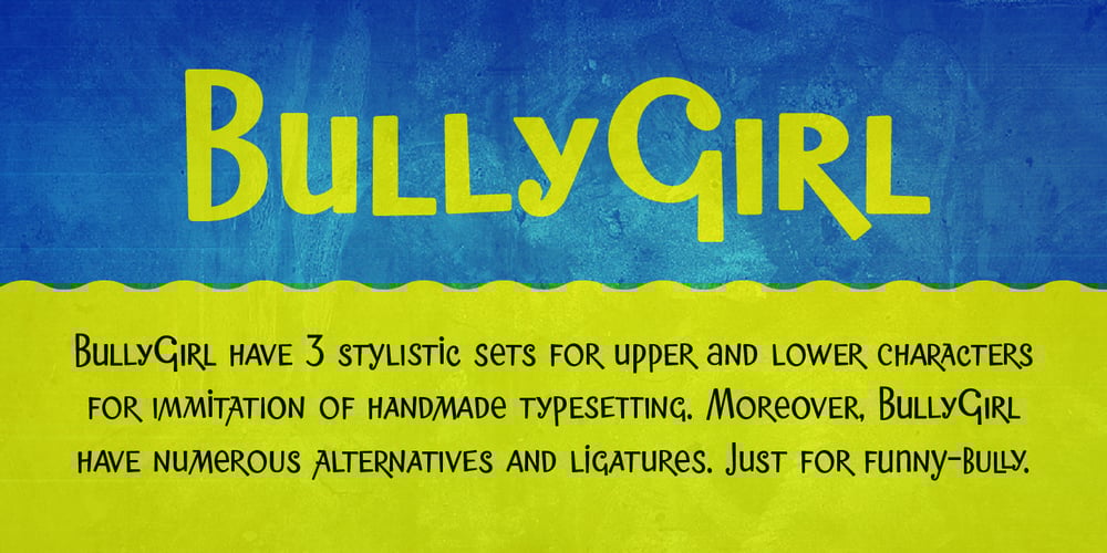 BullyGirl font