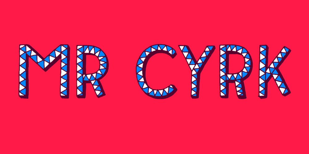 Mr Cyrk font