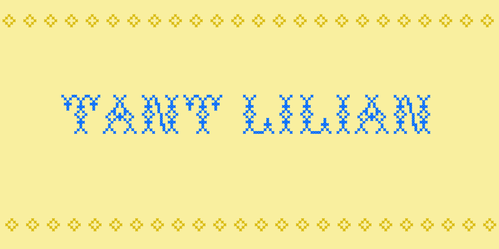 Tant Lilian font