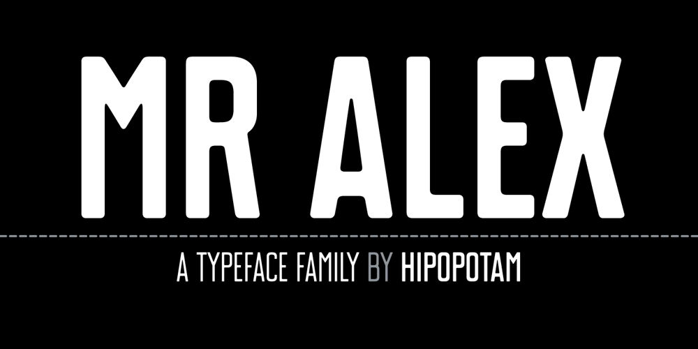 Mr Alex font