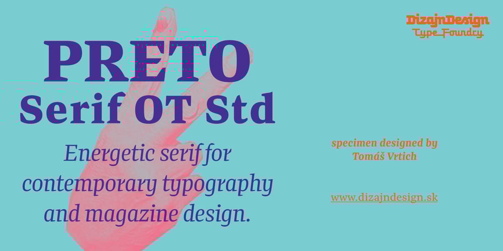 Preto Serif OT Std font