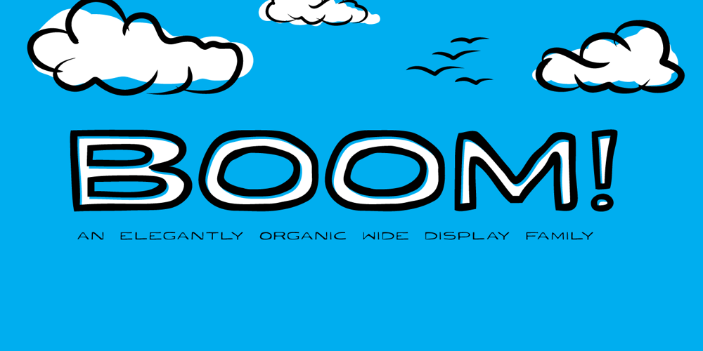 BOOM font