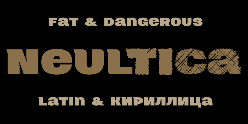 Neultica 4F font