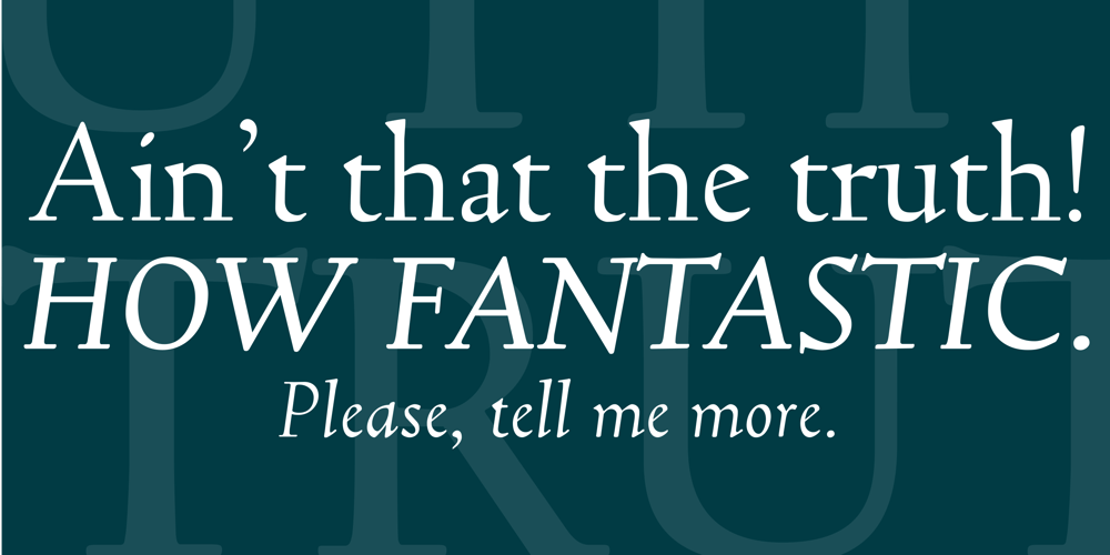 Truesdell font