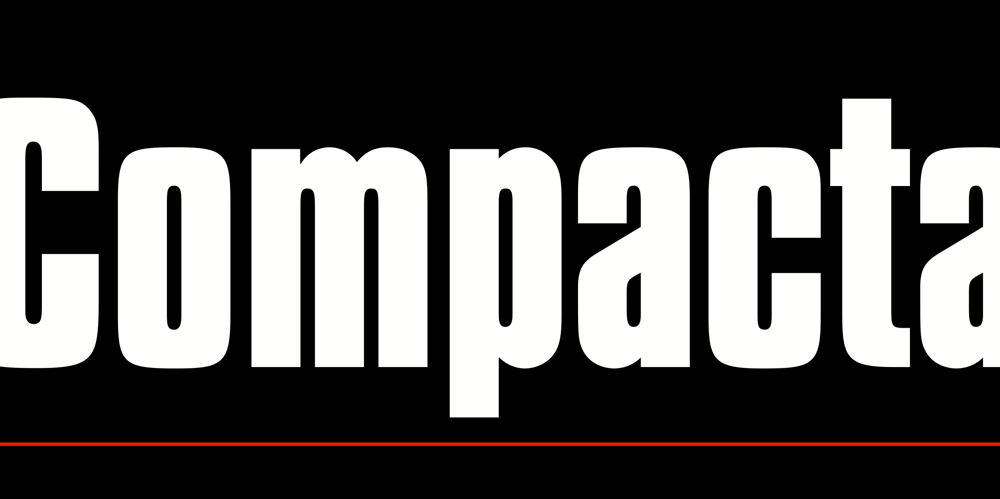 Compacta MT font