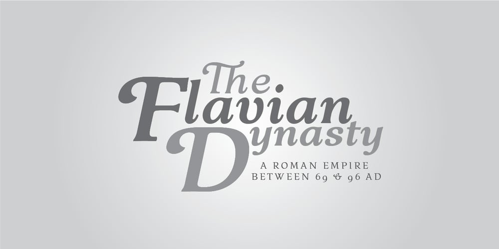 Flavian font