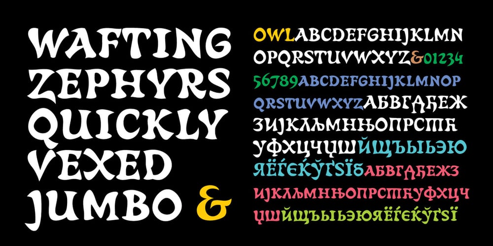 Owl font