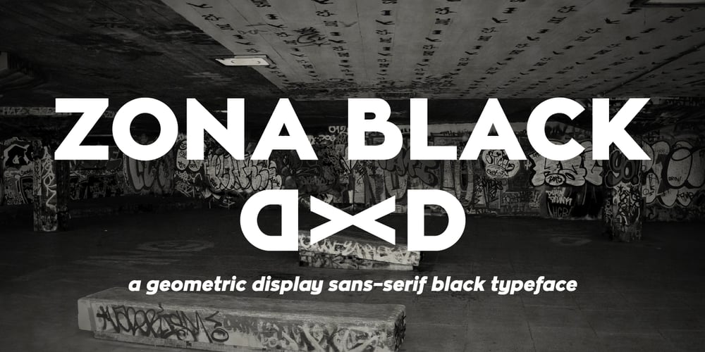Zona Black font