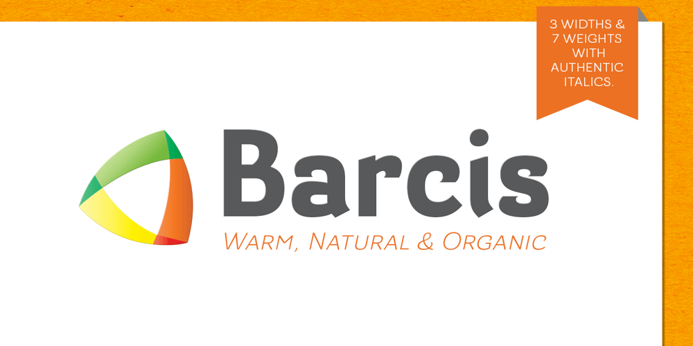 Barcis font