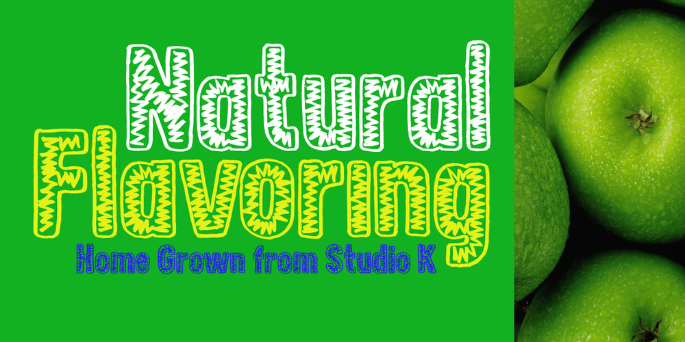 Home Grown font
