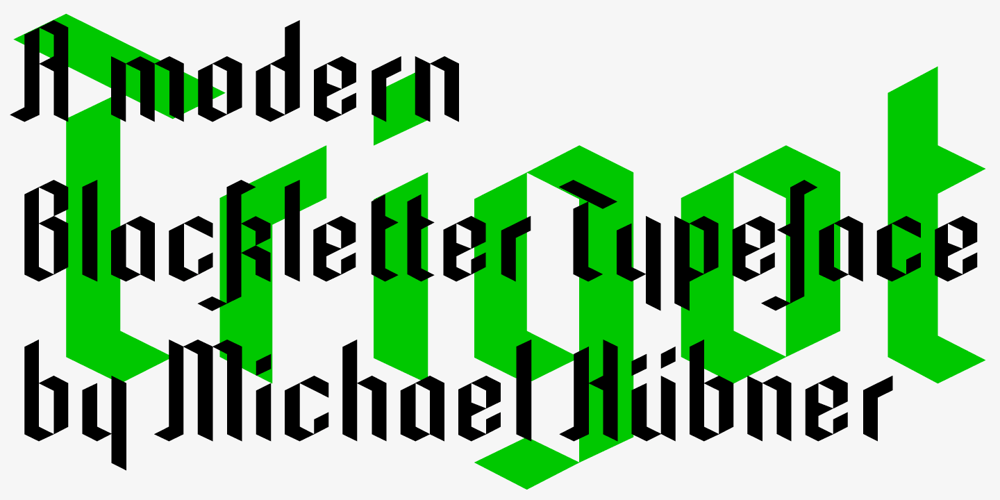 Trigot font