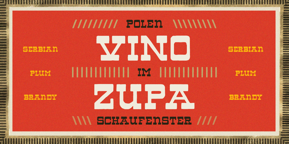 PiS VinoZupa font