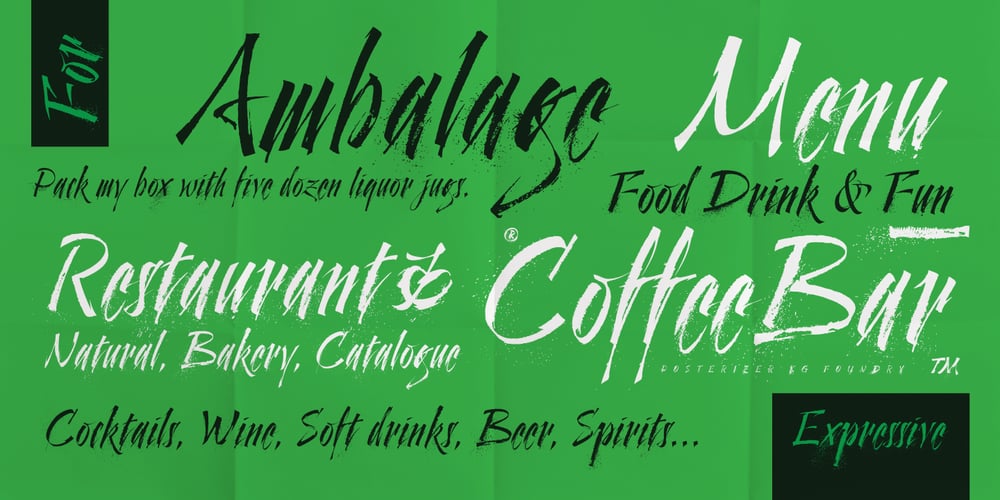 Cal Expressive font