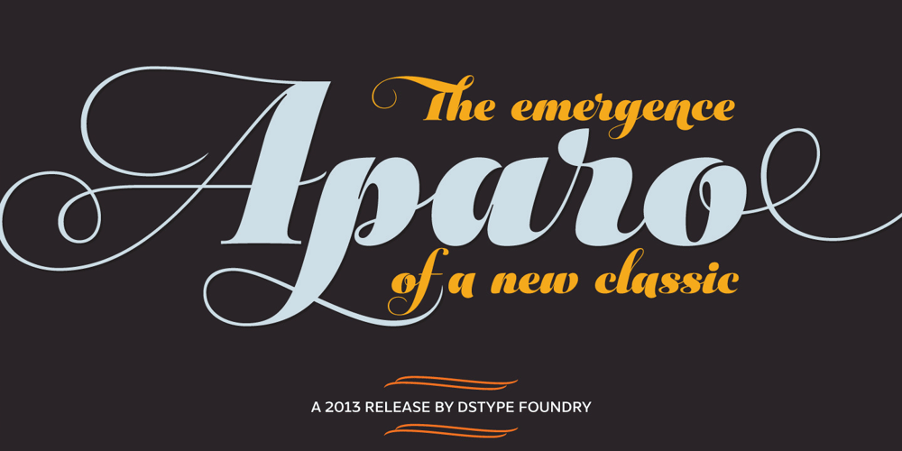Aparo font