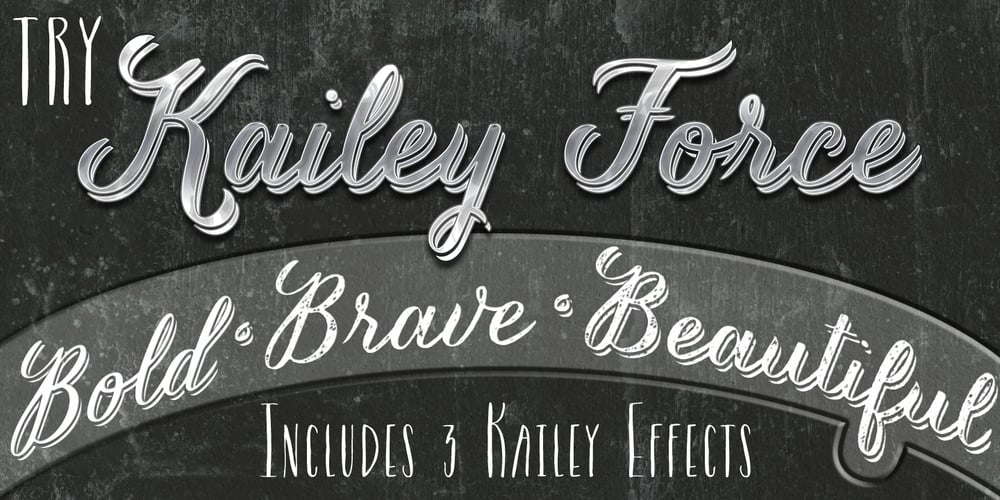 Kailey Force font