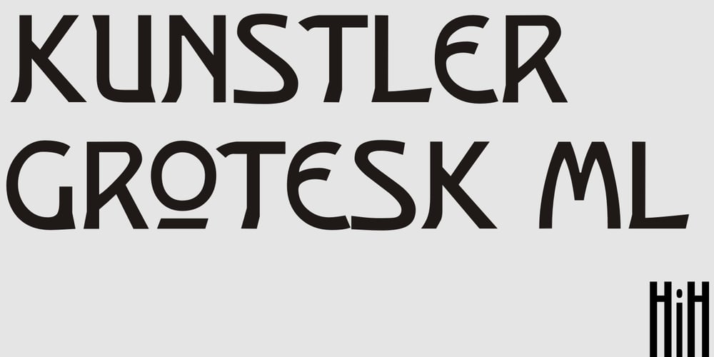 Kunstler Grotesk font