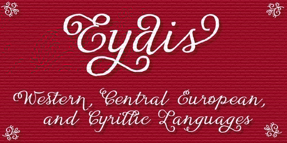 Eydis font