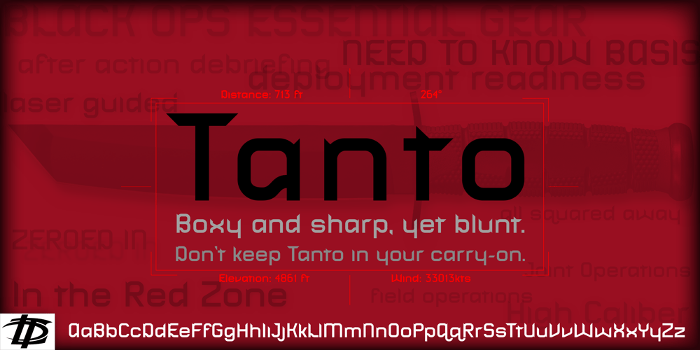 Tanto font