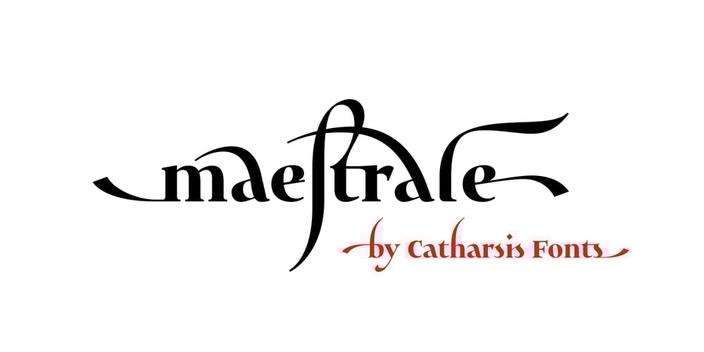 Maestrale font