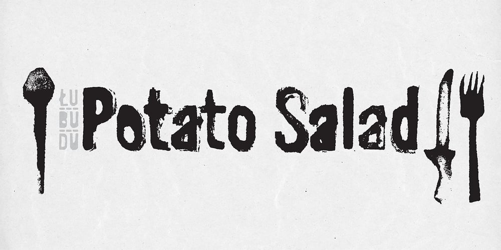 Potato font