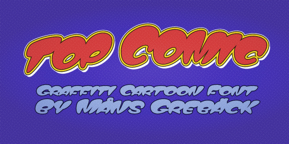 Top Comic font
