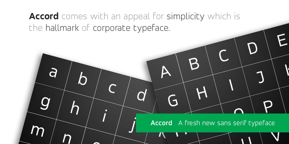 Accord font