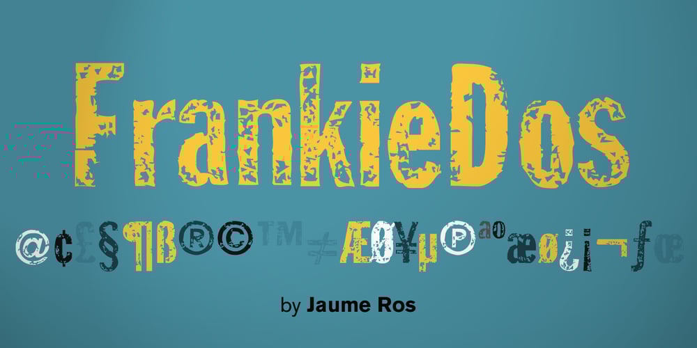 FrankieDos font