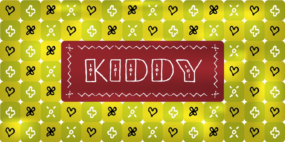 Kiddy font