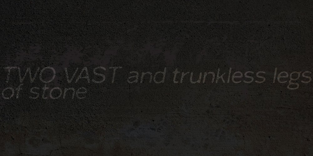 Worn Gothic font