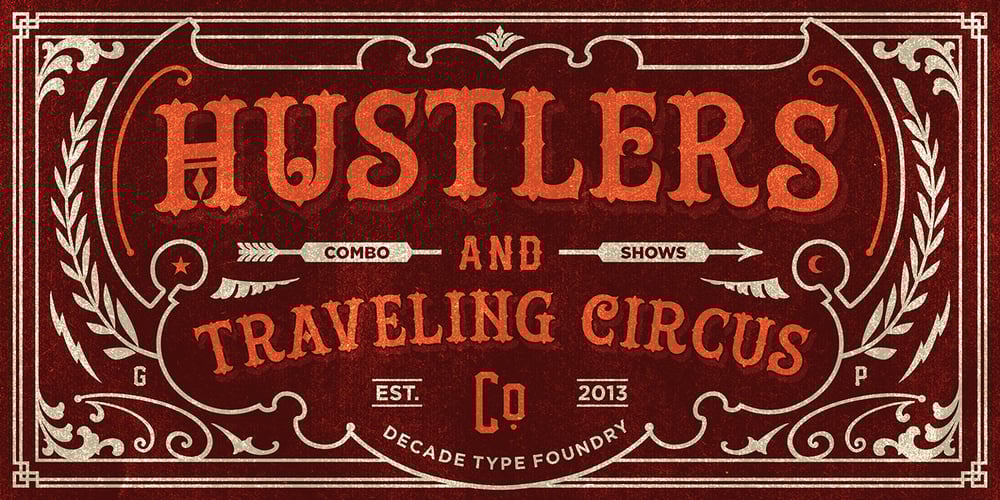 Hustlers font