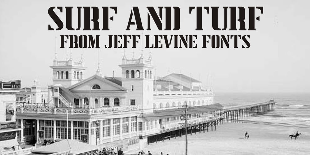 Surf And Turf JNL font