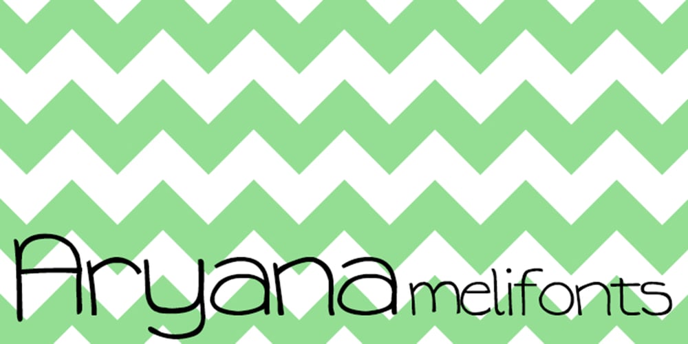 Aryana font