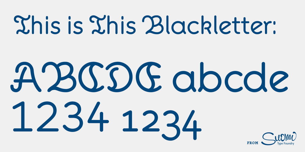 This font