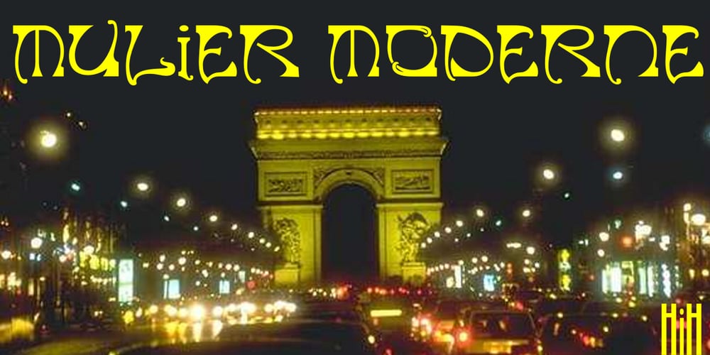Mulier Moderne font