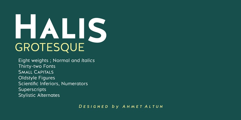 Halis Grotesque font