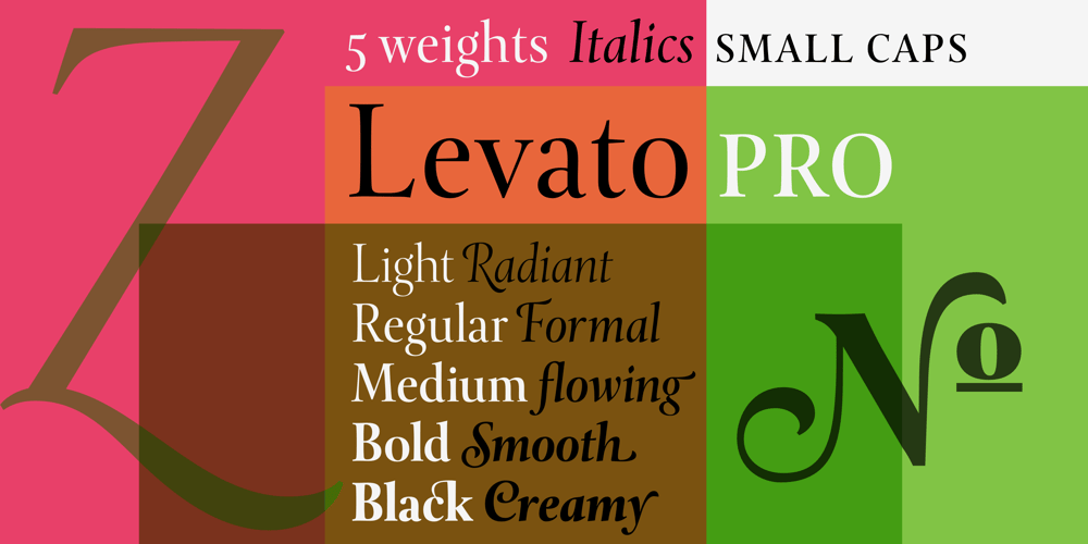 Levato font